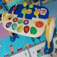ราคา Chicco เพลยิม/โต๊ะกิจกรรม หมุนได้รอบ ปรับสูงต่ำได้ มือสอง (22559474953)
