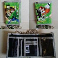 ราคา ลิขสิทธิ์แท้ กระเป๋าสตางค์โซ่ BEN10 เบนเทน กระเป๋าสตางค์มีโซ่ กว้าง 3.5 สูง 4.5นิ้ว (1162645077)
