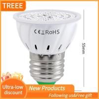 ราคา Treee Treee LED Grow หลอดไฟสำหรับพืชในร่มสเปกตรัมสีแดงสีฟ้าหลอดไฟ E27 ปลูกโคมไฟต้นกล้า Hydroponic Succulent ดอกไม้ Veg เรือนกระจก (220 V) (57159600672)