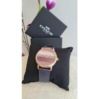 ราคา นาฬิกา Coach รุ่น14503581 สายหนัง สีม่วงเมทัลลิค (นำเข้า %) (13541444383)
