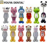 ราคา แปรงสีฟันเด็ก แปรงสีฟันแบบใช้มือขนนุ่มรูปสัตว์น่ารัก (52250012831)
