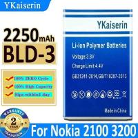 ราคา Mobile Phone Battery Bld-3 2250mAh For 2100 3200 3300 I6260 6220 6610 6610i 7210 7250 7250i (46854239811)