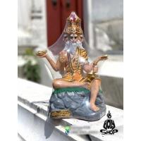 ราคา องค์ปู่ฤาษีพรหมเมศ หน้าตัก5นิ้ว พิมพ์สวย 95holyshop (9015628557)