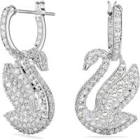 ราคา ต่างหู SWAROVSKI แบบหงส์ ทรงเคลียร์พร้อมพลาทินัม (47259932722)