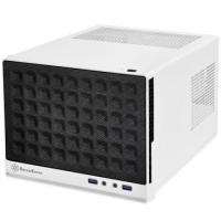 ราคา SilverStone Sugo SG13 Mini Computer Case Black/White fits mini ITX Mesh Front (5411836939)
