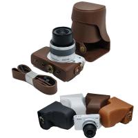 ราคา กระเป๋ากล้องหนัง PU คลุมทั้งหมดสําหรับ Nikon J1 J2 J3 (49700422254)