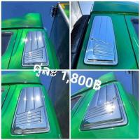 ราคา แผ่นแต่ง หัวเก๋ง แค๊ปหลัง รถบรรทุก Hino mega สิบล้อ ราคาต่อคู่ครับ (51707101991)