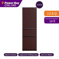 ราคา MITSUBISHI ELECTRIC Smart Freeze ตู้เย็น 3 ประตู 12.8 คิว Inverter (สีน้ำตาลมุก) รุ่น MR-CGX42EY-GBR (40507315625)