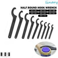 ราคา CULINARYHV C Hook Spanner, Round Nut Pre Load Hook Hook ประแจ, Universal ปรับเครื่องมือ 22-72 มม. Crescent ประแจรถจักรยานยนต์โช้คอัพจักรยาน (51310958223)