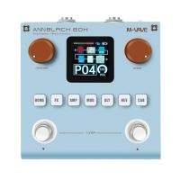 ราคา M-VAVE Black Box Blue Color AMP Modeler Multi-Effects โปรเซสเซอร์แบตเตอรี่ชาร์จในตัวสําหรับกีตาร์ไฟฟ้าเบส (51456962698)