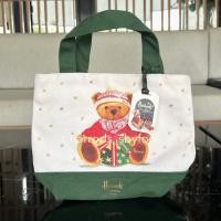ราคา Harrods * พร้อมส่ง * New Christmas Bear 2025 Tote Bag ของแท้ 100% จากอังกฤษ (48951805347)