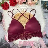 ราคา PINK Victoria’s Secret ใหม่มาก M 36B 34C 34D 36A ฟองไม่บางมาก (26477606412)