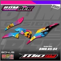ราคา YAMAHA MIO M3 MIO Z MIO 125 STRIPING สติ๊กเกอร์คุณภาพดั้งเดิม SEMI FULLBody BMB.04 (51458453144)