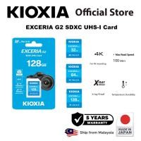 ราคา KIOXIA Exceria G2 SD การ์ด UHS-I (32GB_64GB_128GB) U1 Class10 จากญี่ปุ่น (23068878153)
