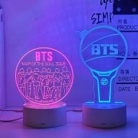 ราคา BTS BTS สินค้ายืนการ์ดรูปตุ๊กตาป้ายโปสเตอร์สติกเกอร์ Night Light ของขวัญ (50109549993)