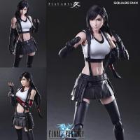 ราคา งานแท้ Square Enix Play Arts Kai Final Fantasy VII Remake ไฟนอลแฟนตาซี 7 Tifa Lockhart ทีฟา ล็อกฮาร์ท Action Figure Gift (24836391948)