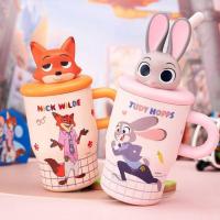 ราคา แก้วน้ำเก็บอุณหภูมิ Zootopia & Sanrio สินค้าลิขสิทธิ์แท้ ฝาปิดแบบเกลียว พร้อมหัวการ์ตูน ความจุ 500ml ใบละ 499 บาท (47156516222)