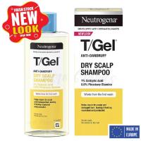 ราคา Exp.2028 Neutrogena T/Gel Anti-Dandruff Shampoo-New Formula-For Normal-Dry Hair 250 ml. Made in Europe (25221234694)