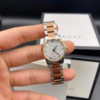ราคา Gucci 126.5 G-Timeless Lady Size Silver Dial Swiss Made (23361248550)