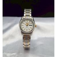 ราคา SEIKO นาฬิกาผู้หญิง Automatic สแตนเลส 2กษัตริย์ ขึ้นลานได้ ประกันแท้ (46502596060)
