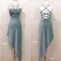 ราคา เดรสออกงาน สีเขียวมิ้น (22825989909)