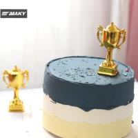 ราคา [MAKY] 5X8.5 ซม.รางวัล Trophy Winner Trophies เด็กพลาสติก Trophy ของเล่นสําหรับ Kidspetition รางวัล Party Favors TH (57061480078)