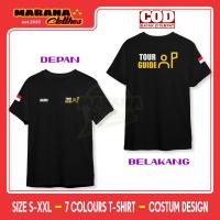ราคา Free Tour Guide T-Shirt DB Name Distro T-Shirt (57510422369)