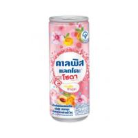 ราคา คาลพิสแลคโตะ โซดานมเปรี้ยวซากุระพีช Calpis Lacto Soda Peach 245ml. (42530353108)