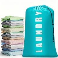 ราคา Travel ถุงซักผ้าหน้ายิ้มกระเป๋าเก็บซักรีด Drawstring กระเป๋าเสื้อผ้าสกปรก Moisture-Proo (40279500661)