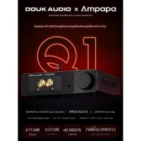 ราคา Douk Ampapa Q1 Hi-End DAC & Headphone Amp – ชิปคู่ ESS + AKM, XMOS XU316, Bluetooth aptX-HD (55255939945)