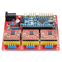 ราคา CNC Shield V4 Engraving Machine Board + A4988 Stepper Motor Driver 3 ชิ้น พร้อม Arduino Nano (44400912275)