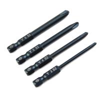 ราคา HOT พร้อมสต็อก 4 ชิ้น 65 มิลลิเมตร 1/4 นิ้ว Hex Shank สําหรับ Tri-wing ไขควงไฟฟ้าบิตชุดแม่เหล็ก Y3-Y6 (43662597037)