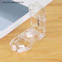 ราคา # weichen # 1 ชิ้นเครื่องตัดยา Splitter Half Storagepartment กล่องยาแท็บเล็ตผู้ถือ (50911553174)
