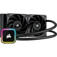 ราคา Corsair iCUE H100i RGB elite Powerful Airflow - AIO CPU COOLER Black LGA 1700 (21617204360)