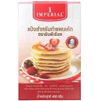 ราคา อิมพีเรียลแป้งแพนเค้ก 400กรัม Imperial Pancake Flour 400g. [หมายเลขบาร์โค้ด 8850332192117 ] (42527161717)