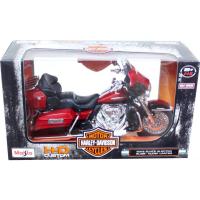 ราคา โมเดลรถมอเตอร์ไซค์ บิ๊กไบค์ Maisto Harley Davidson 2013 FLHTK Electra Glide Ultra Limited ขนาด 1:12 สีแดง (3107561756)