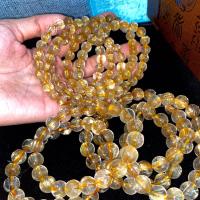 ราคา ข้อมือไหมทองเกรดPREMIUMเนื้อใสตาแมว(Golden Rutile Quartz)✨ (12375743956)