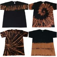 ราคา เสื้อยืด TIE DYE BLACK SERIES / TIE DYE / เสื้อยืด PLAIN / TIE DYE TSHIRT COTTON COMBED 30s (25843571283)