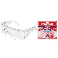 ราคา EMTOP แว่นตากันสะเก็ด กันแสง UV รุ่น ESGG0201 ( Safety Goggles ) (แว่นตาอ๊อก)งานคุณภาพสูง (25080312566)