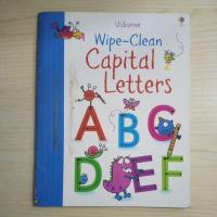 ราคา USBORNE WIPE CLEAN CAPITAL LETTERS หนังสือ (45660356405)
