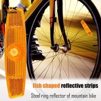 ราคา [Wjt] 1 ชิ้นจักรยานล้อ Spoke Reflector จักรยานเสือภูเขาจักรยานเสือหมอบตกแต่งคําเตือนความปลอดภัย [ขายร้อน] (54811562741)