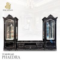 ราคา PHAEDRA TV SHOWCASE ชุดตู้วางทีวี พร้อมตู้โชว์ 3ชิ้น BLACK MAHOGANY รุ่น ฟีย์ดรา (15550978841)