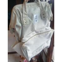 ราคา Anello Bagpack - White กระเป๋าเป้สีขาว (9763665069)