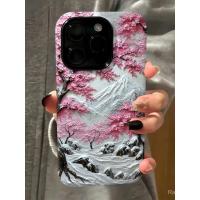 ราคา เคสโทรศัพท์สองในหนึ่งเดียว Sakura Snow Mountain ภาพประกอบเหมาะสําหรับ iPhone 17promax xs xr 11promax 12 13 14 15 pro max 16promax 13pro 14pro เคสแข็งกันกระแทก (47005426755)
