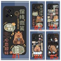 ราคา สําหรับiPhone 12 11 XS MAX X 7 8 6 6S 5 5S Plus 5C 4 4S SE 2020 2022 DIY1 สีดําFrostedนุ่มเคสโทรศัพท์การ์ตูนน่ารักcapybara (50058428623)