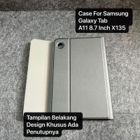 ราคา ซองหนังสําหรับ Samsung Galaxy Tab A11 8.7 นิ้ว X135 PU หนังคีย์บอร์ดฝาครอบกรณีคีย์บอร์ด (53303143435)