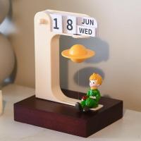 ราคา Magnetic Levitation Perpetual Calendar Planet Healing Prince ปฏิทินถาวร Creative High-End Desktop Desk Calend (48560488091)