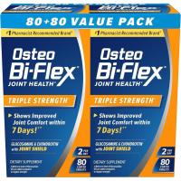 ราคา Osteo Bi-Flex Triple Strength Double Piece Pack, 80 ชิ้น, 2 แพ็ค (46611361457)