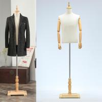 ราคา หุ่นสูท หุ่นโชว์เสื้อผ้าผู้ชาย แขนไม้แท้ ฐานไม้แท้ (23734813031)