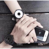 ราคา CIRCLE Leather Watch นาฬิกาข้อมือสไตล์มินิมอล (196521371)
